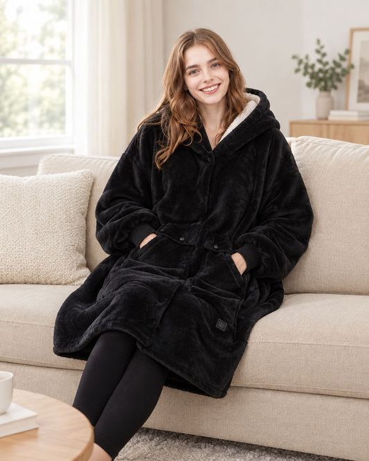 Is a heated hoodie blanket worth it for evenings at home?