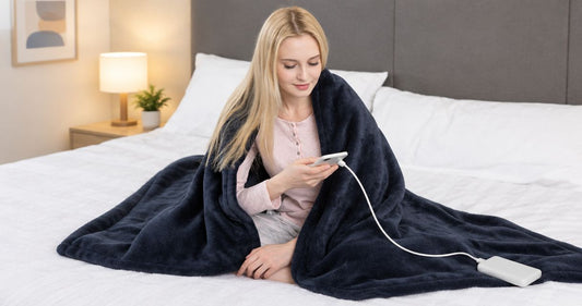What power supply does a heated hoodie blanket need?