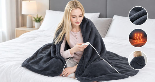 How to choose the fit of a heated hoodie blanket
